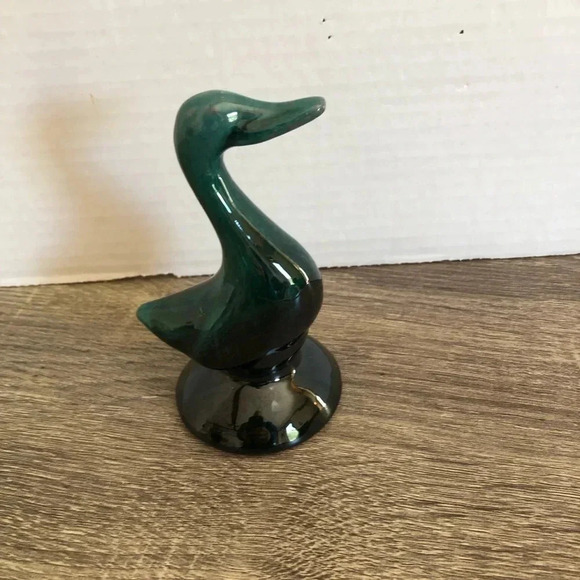 Vtg  Drip Glaze Pottery Duck - Picture 4 of 10